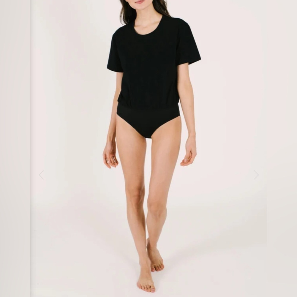 Smash + Tess Black Bodysuit